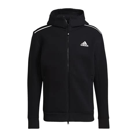 adidas kapuzenjacke kinder schwarz|(adidas) Kapuzenjacke in schwarz .